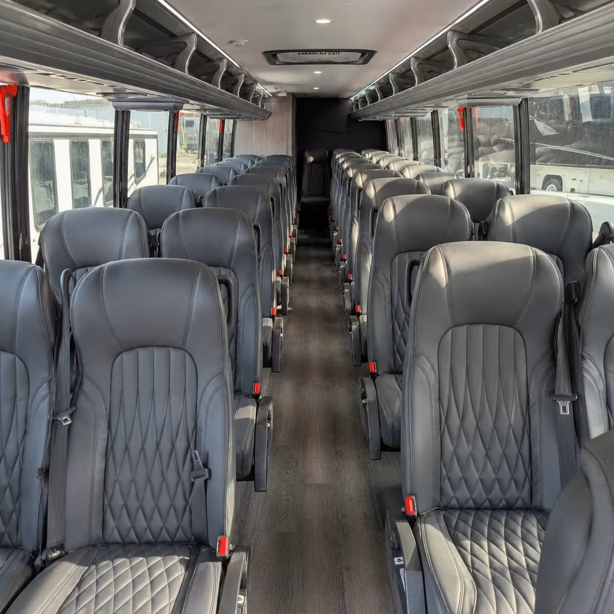 30 passenger minibus interior