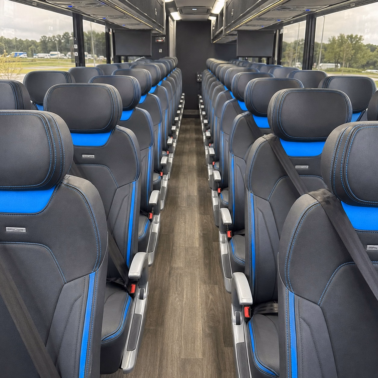 charter bus transportation to and from nellis air force base in north las vegas