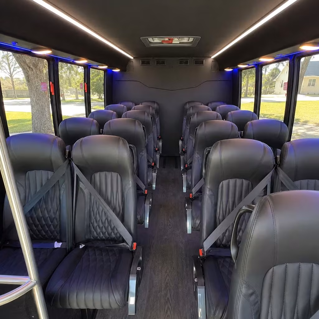 compare minibuses charter buses and party buses for north las vegas concert transportation all in one place